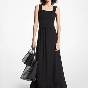 Michael Kors smocked maxi dress